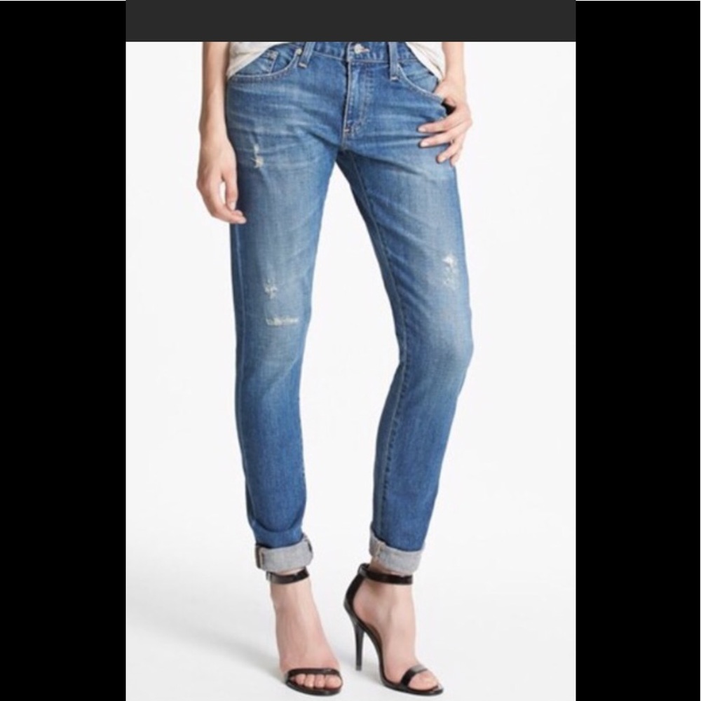 AG Nikki relaxed skinny jeans 29 NWT Digital Lux